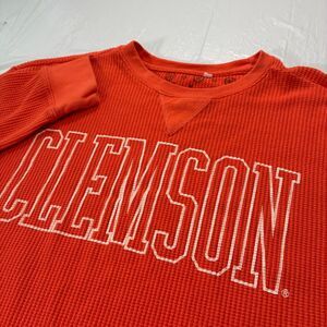 Clemson Tigers PressBox Surf Plus Sweater Orange Size Medium NCAA